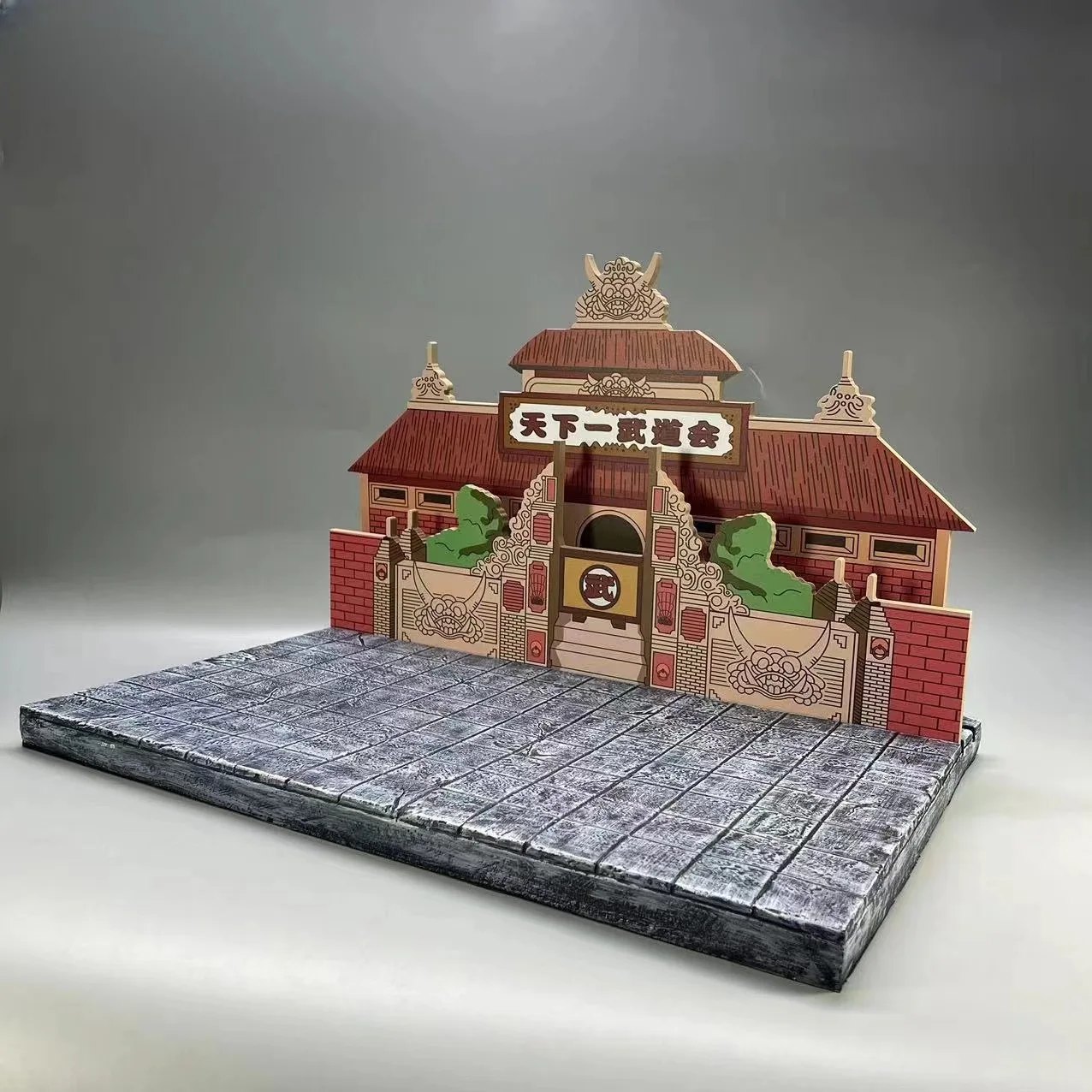 30CM Dragon Ball Tenkaichi Budokai scène Anime figurines d'action faites à la main étui de bureau décoration ornement cadeau