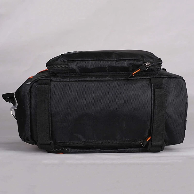 B-SOUL Bike Bag Waterproof Bicycle Backseat Trunk Bag Multi- Function Portable Pack Extendable Cycling Luggage Package