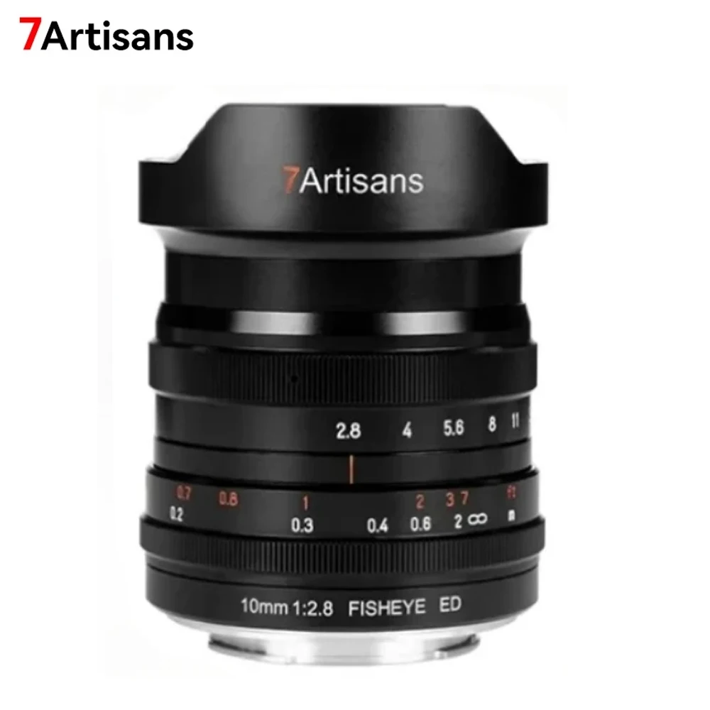 

7artisans 10mm F2.8 Full Frame Manual Focus Wide Angle Fisheye Lens For Sony E Canon RF Nikon Z Fujifx Panasonic Sigma L Leica L