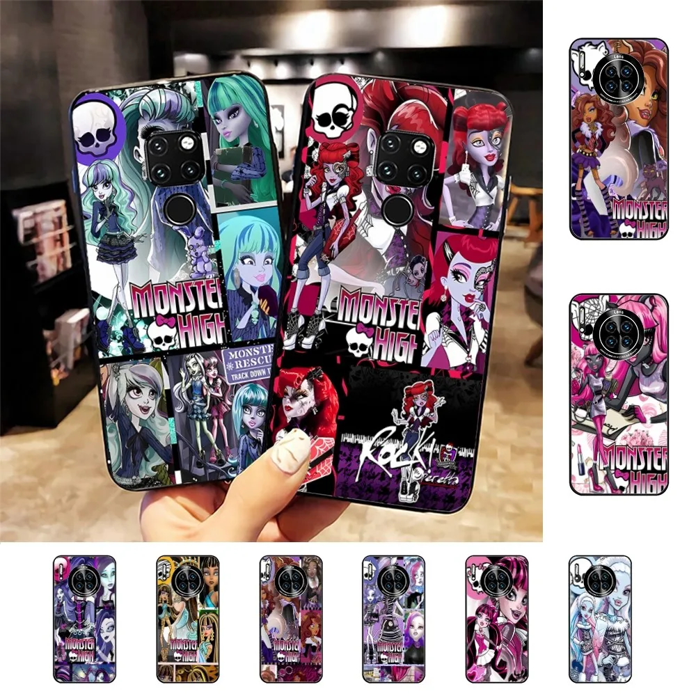 M-Monster Cartoon High Phone Case For Huawei Mate 10 20 30 40 50 Lite Pro Nova 3 3i 5 6 SE 7 Pro 7SE