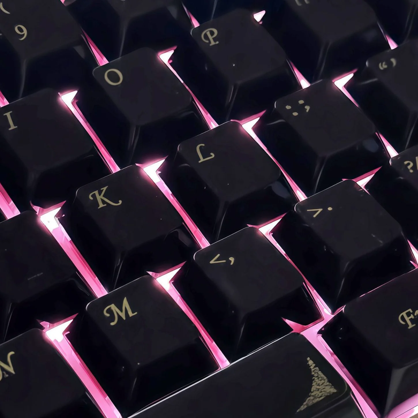 السيراميك، سطح أملس PBT Keycap مجموعة أغطية مفاتيح إبداعية مخصصة، مخصصة للوحات المفاتيح الميكانيكية 60/84/98/108 #5