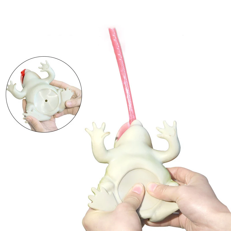 Modèles d'animaux marins, langue collante amusante, requin sensoriel, soulagement du Stress, jouets Fidget pour enfants, nouveauté à presser, cadeau Fidget