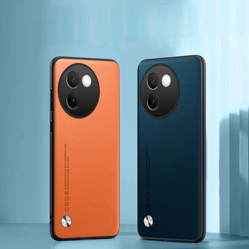 Plain Case For vivo V30e Чехол для Silicone Bumper Shockproof Phone Cases Cover Coque For vivo V30e Fundas