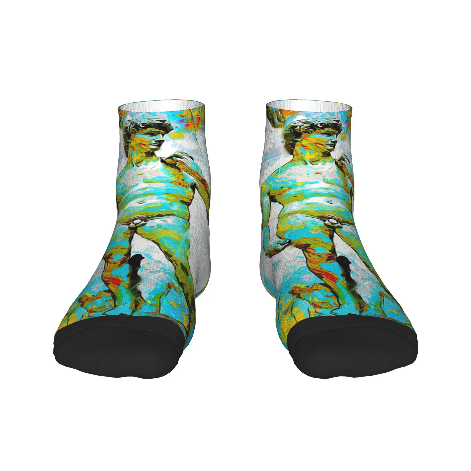 

Носки скульптуры Дэвида Микеланджело, чулки высокого качества в стиле Харадзюку, всесезонные носки, аксессуары для мужчин и женщин, подарок на день рождения