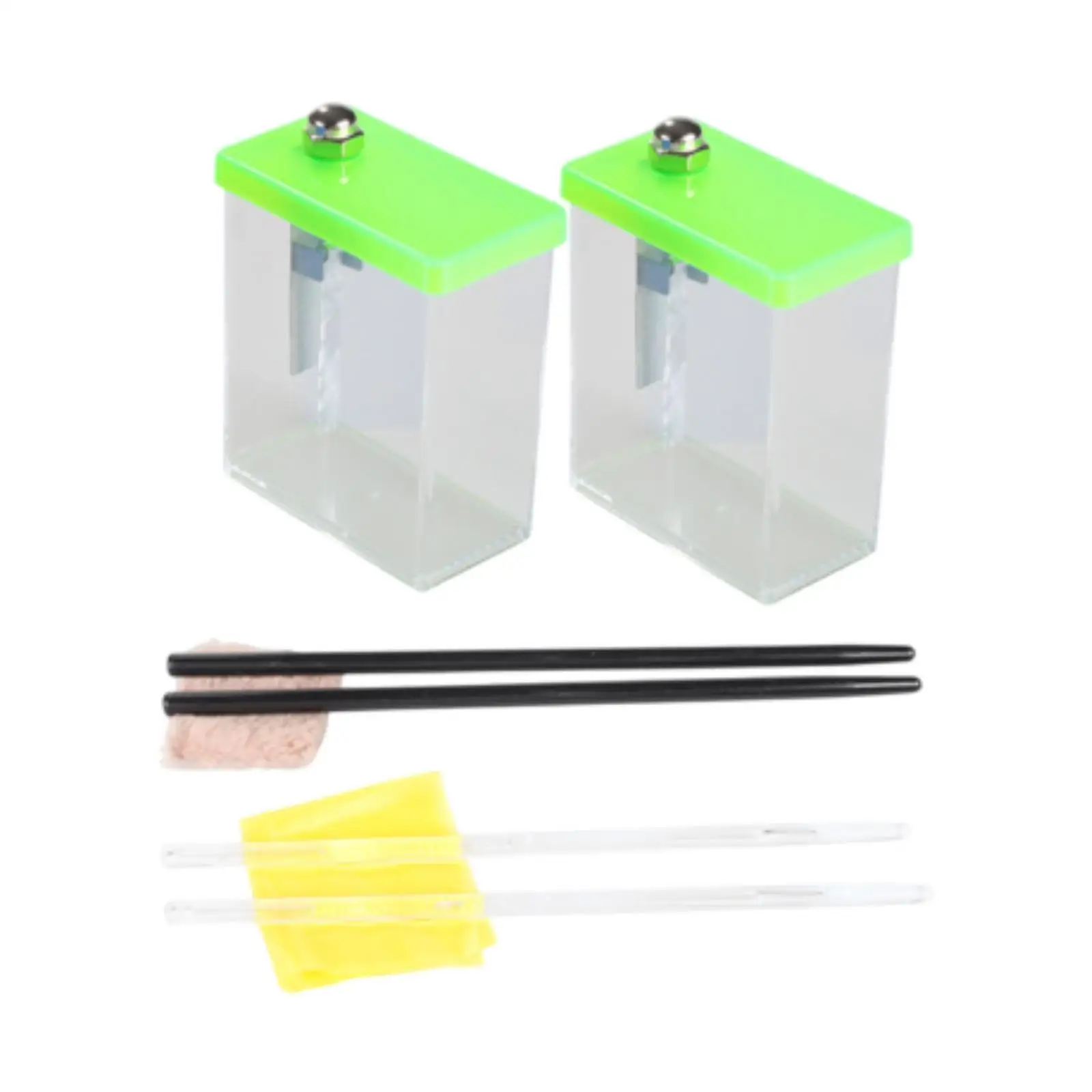 

Foil Electrometer Kit with Artificial Fur Cloth and Silk Scientific Project Instrument for Detecting Electric Charge Students