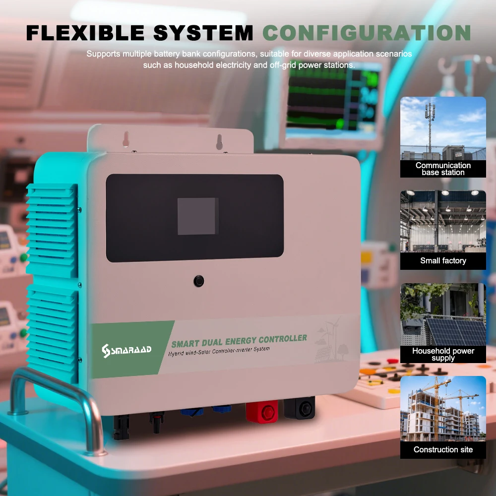 Smaraad 1.5KW Wind-…