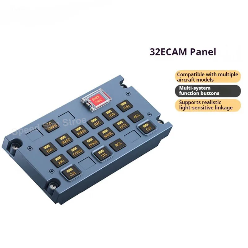 

WINWING Flight Simulation game 32 ECAM Control Panel For Xplane MSFS 2020 2024