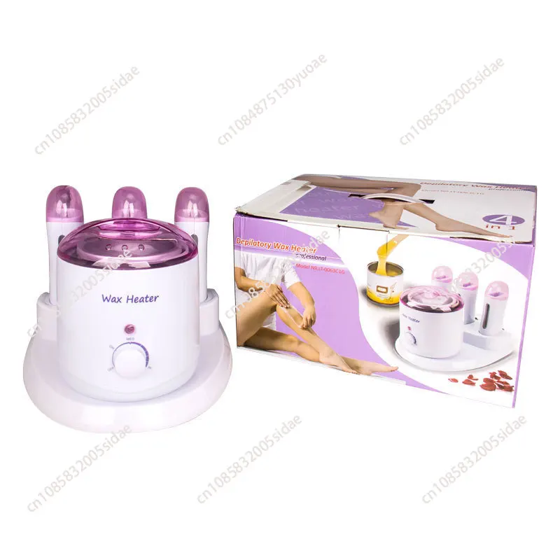 Tropical Base Three-roller Waxing Machine and Single-pot Waxing and Melting Pot Set