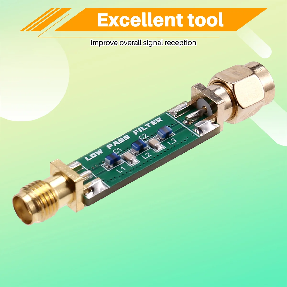 New 1Pcs 200MHz LPF Low Pass Filter Low-Pass Filter Only for Receive FM, Aviation, V-Band Walkie-Talkie Signals
