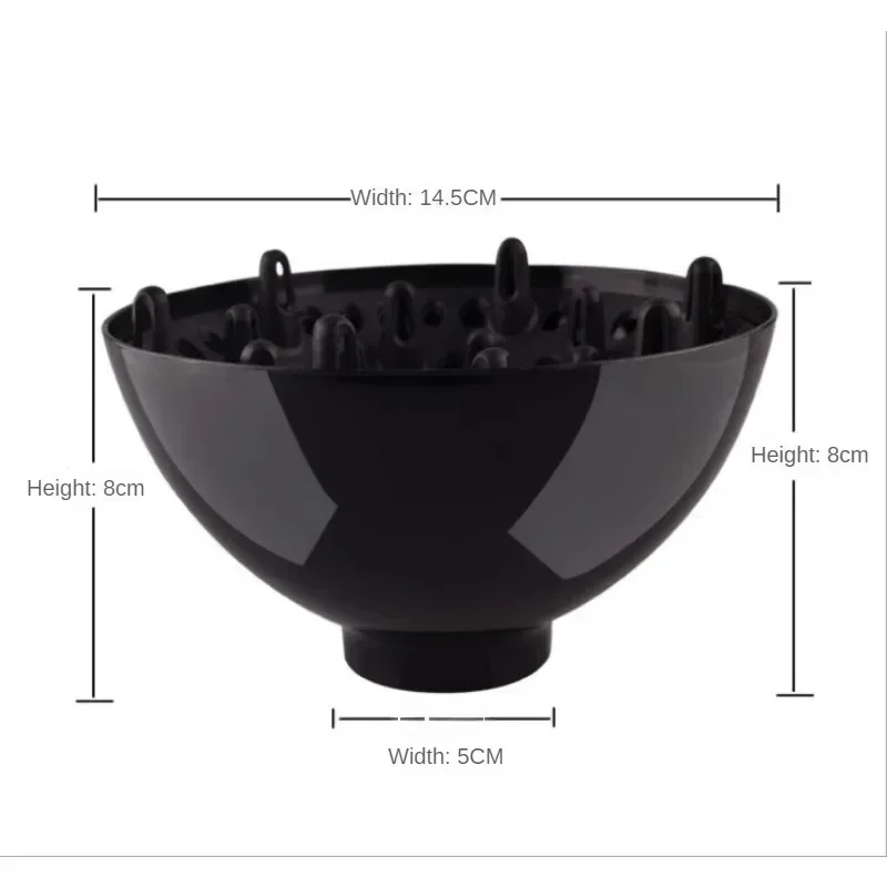 1pc Hair Diffuser Professional Hair Styling Curl Dryer Diffuser Universal Hairdressing Blower Styling Salon Curly Styling Tool