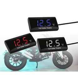 Universal Mini LED Display Digital Voltmeter Panel Volt Voltage Meter Tester DC4.5V-30.0V Car Boat Motorcycle Accessories