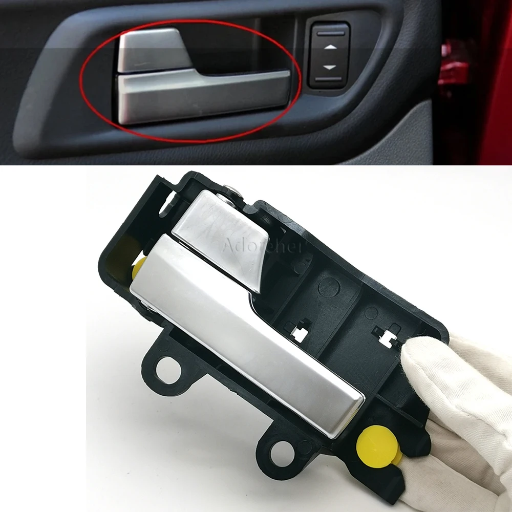 

Suitable for Ford Focus 2005-2013 Car Inner Handle Assembly Front Rear Door Left Side Silver Inner Clasp Hand