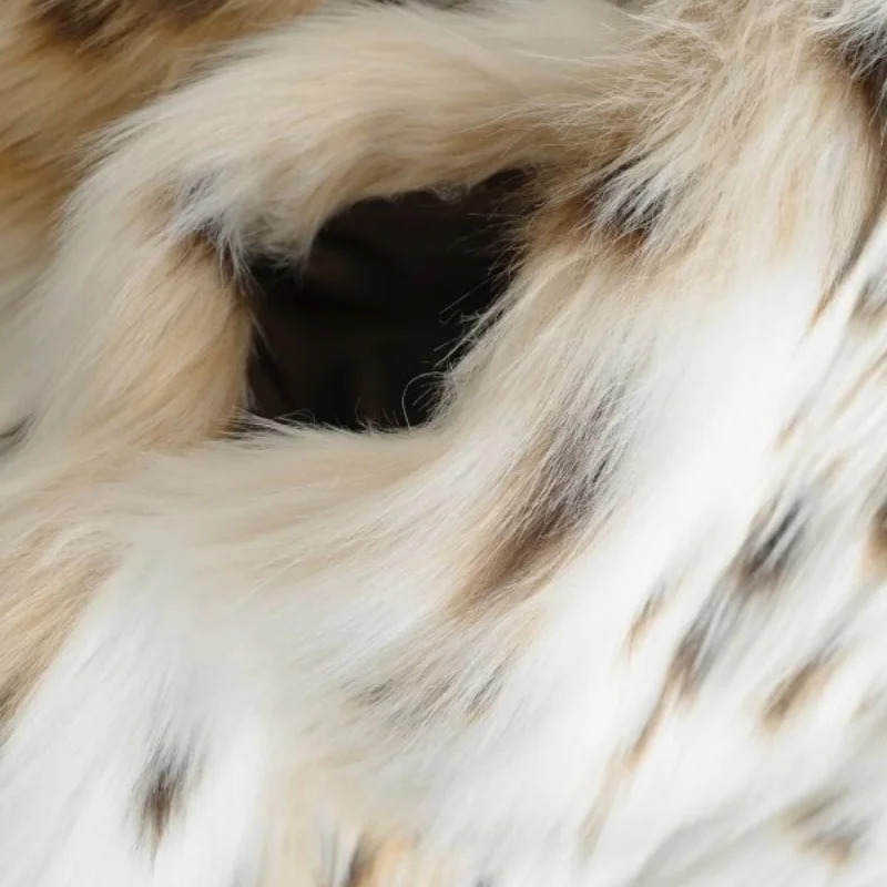 Mode Meisjes Nepbontjas Vrouwen Dikke Warme Bovenkleding Luxe Dame Straat Winter Losse Lange Mouwen Dier Luipaard Print Jas