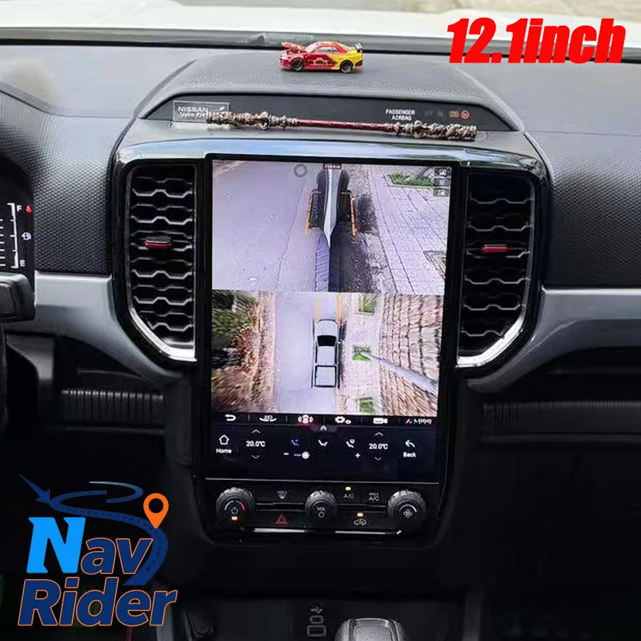 

12.1" Screen Dual System Android Multimedia Player For Ford Ranger 2022-2025 Car Stereo GPS Navigation Autoradio 4G WiFi Carplay