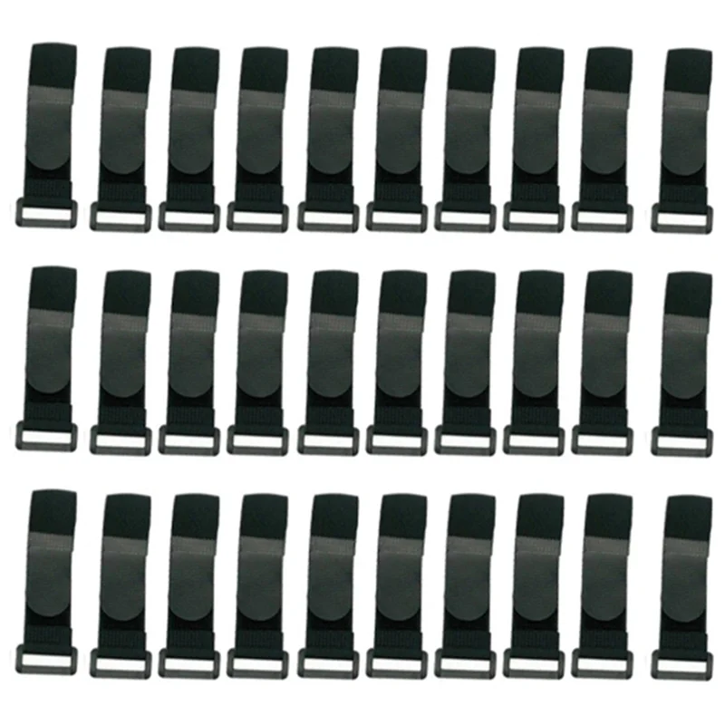 FSTE-30Pcs دراجة الرف الأشرطة دراجة النقل عجلة الرف استقرار الأشرطة تأمين ربط الشريط العصابات حزام، 30 سم