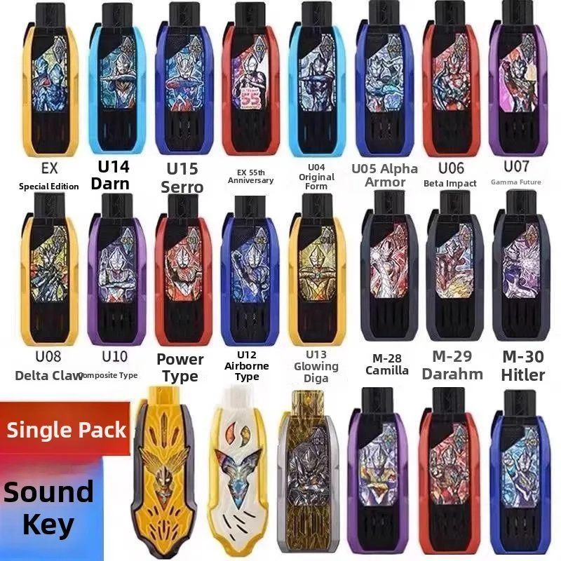 Wahrheitsschlüssel-Spielzeug, akustische Produktion, verbundener spezieller Transformationsschlüssel, geschmiedet in Kn, Trikeya-Wechselgerät