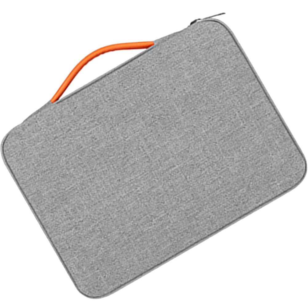 

Crystal Velvet Laptop Bag Fleece Lined Case Large Capacity Cover Handle Travel Protective Sleeve Computer Man