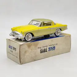 GFCC 1:43 For 1955 Studebaker Speedster-Coupe #43002A Alloy car model Toys Limited Collection Yellow