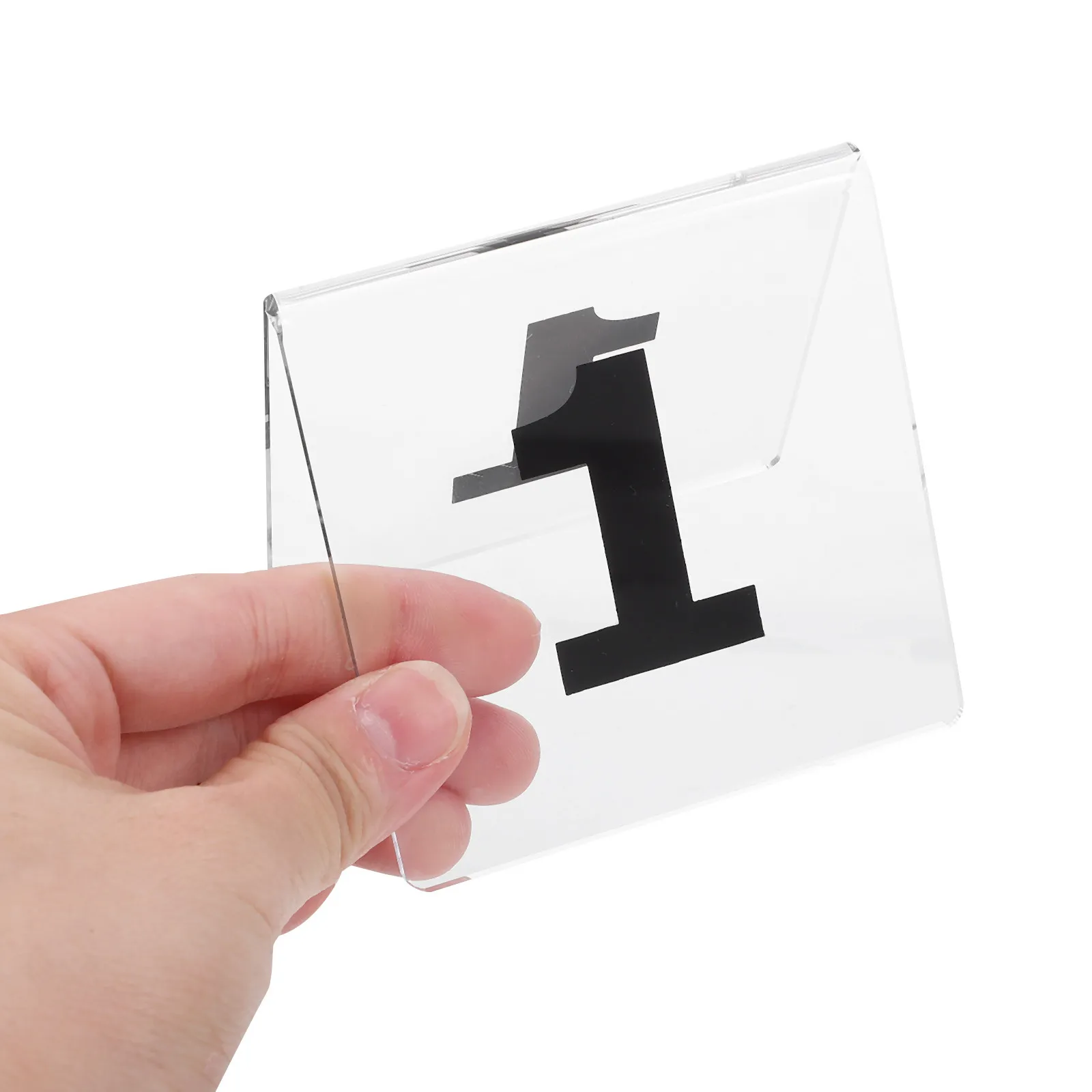 

Набор акриловых табличек для номеров столов, двусторонние, треугольные, прозрачные, для свадеб, банкетов, мероприятий, приемов