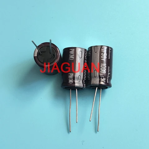 20 шт. электролитический конденсатор Nichicon PW 50V1000UF