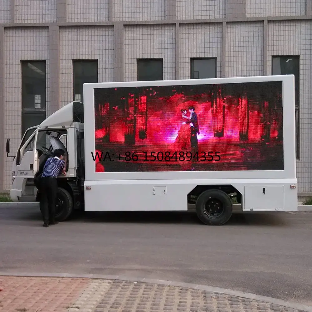 

High Refresh Rate Truck Led Display Full Color Truck Led Screen Moving HD Video Truck Led Display Screen