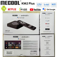 [Genuine]Mecool KM2 Plus/Deluxe TV Box 4K Google Netflix Certified USB3.0 Prime Video Multi Streamer HDR10 BT5 PK KM2/KM7 Plus