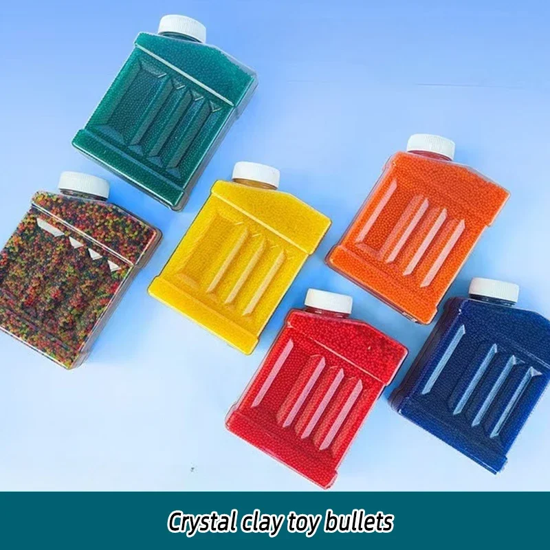 Hot7-8mm Grenade toy structure  Balls Water Beads Splat Gun Refill Ammo Polymer Growing Water Balls Vase Decoration Home Decor