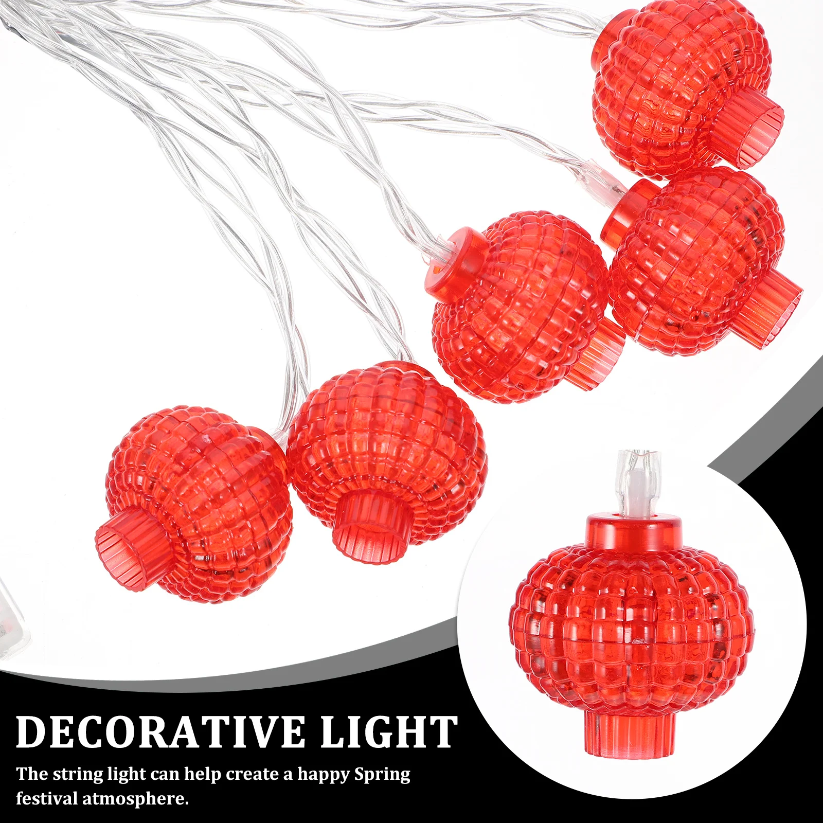 

1pc Led Light Lanterns Yard String Light For Home Party Decoration Spring Festival Decoration Powered