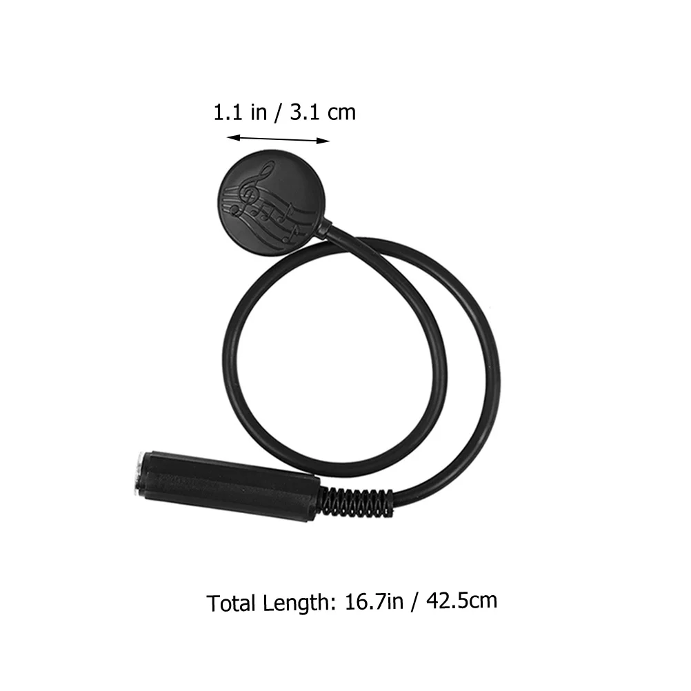 مجموعة واحدة من لاقط الجيتار الصوتي الاحترافي المتين سهل التركيب لملحقات الآلات الموسيقية للجيتار الشعبي