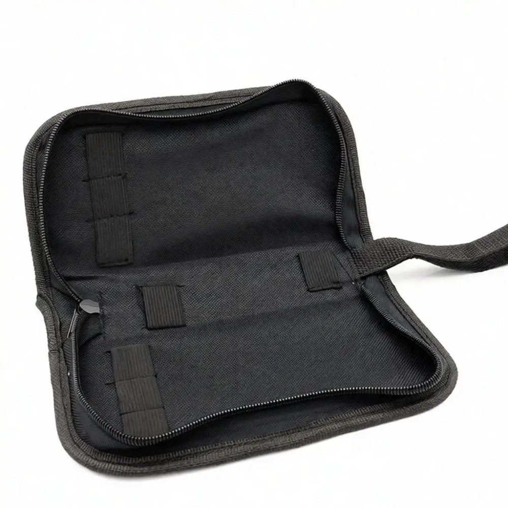 Compact Watch Repair Tool Organizer Oxford Fabric Pouch Durable Zipper Bag For Portable Manual Screwdriver Storage
