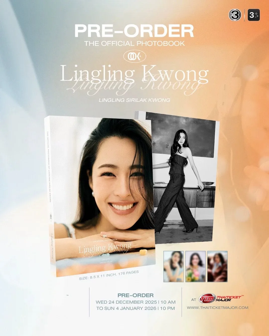

2025 New Pre-sale Magazine Thai TV The Secret of Us Drama Lingling Sirilak kwong Official Photobook