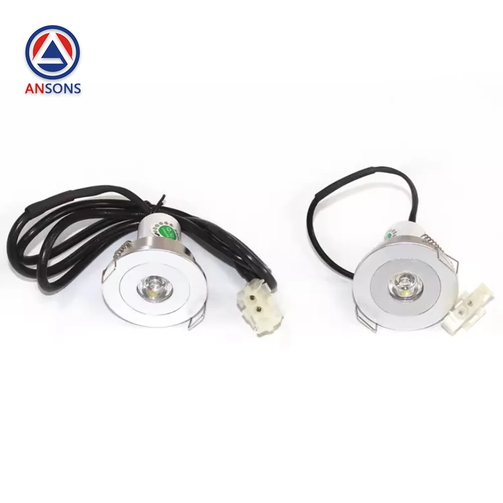 XAA417AK2 XT5243E129 DC12V OTIS Elevator Round Emergency Light LED Car Lighting Ansons Elevator Spare Parts