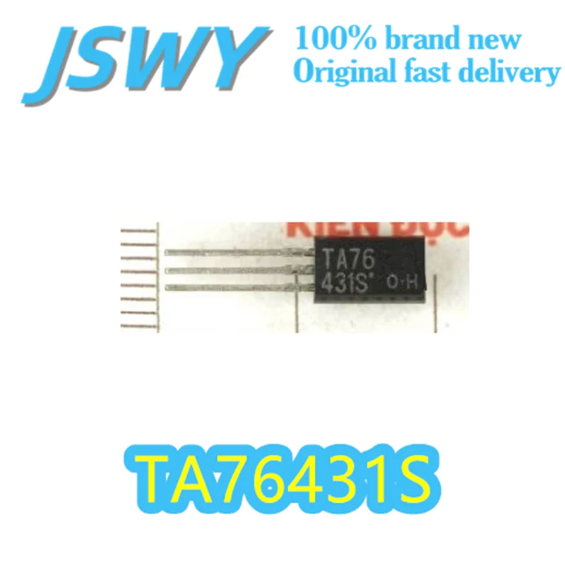 

(10/50 pieces) TA76431S TA76 431S Brand new original TO-92L precision adjustable reference voltage stabilized transistor