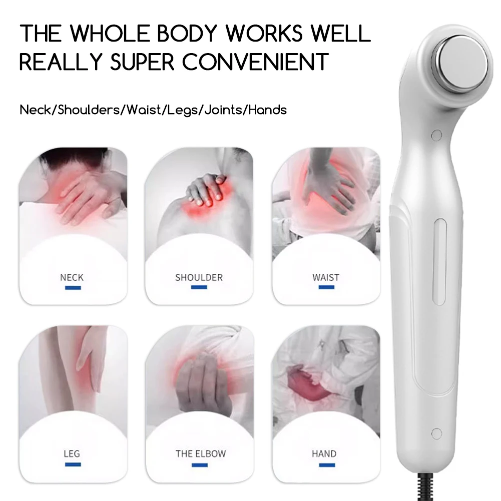 Ultrasonic Therapy Device Lightweight Electric Percussion Body Wand For Foot Neck