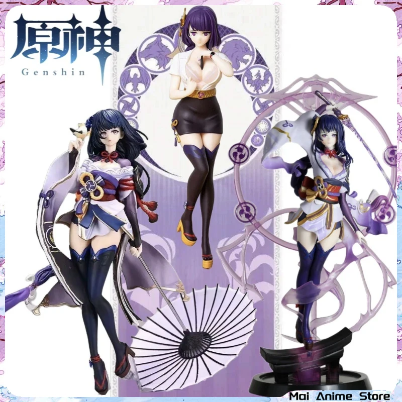 

Аниме-фигурка Genshin Impact Беелзебул, Райдэн Эй Шогун, сексуальная девушка, коллекционная модель, игрушки, подарки для детей
