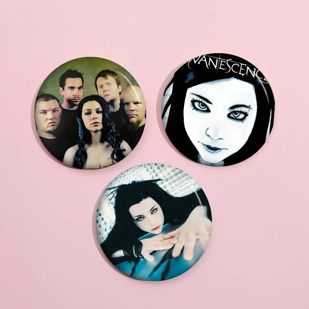 Rock Band Evanescence Handmade Brooch Cartoon Cosplay Badge On Backpack Jewelry Accessories Gifts