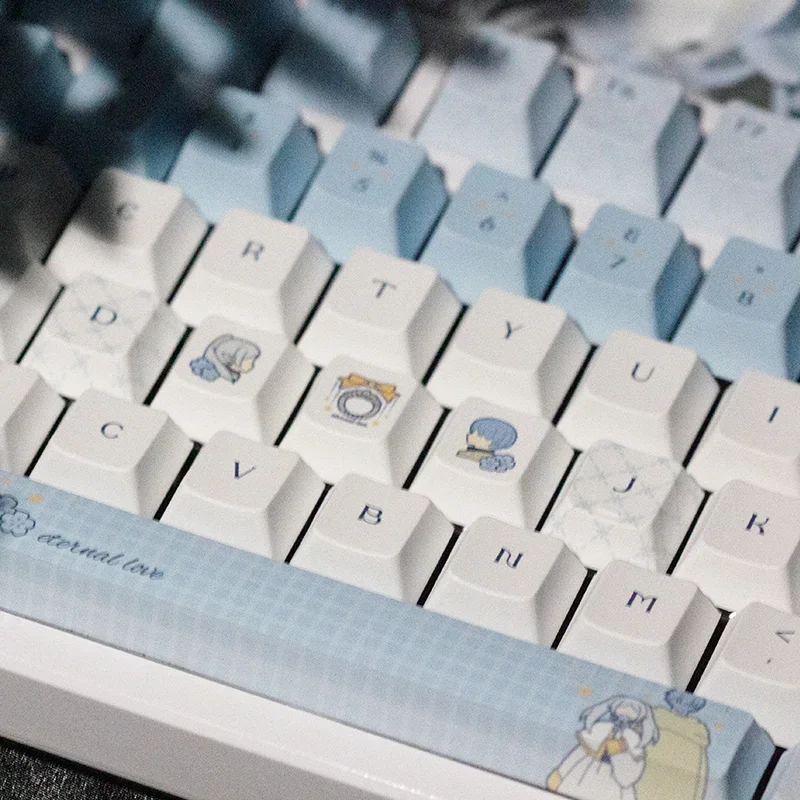 

Buried full set of keycaps 139 key PBT sublimation adaptation 75/87/108