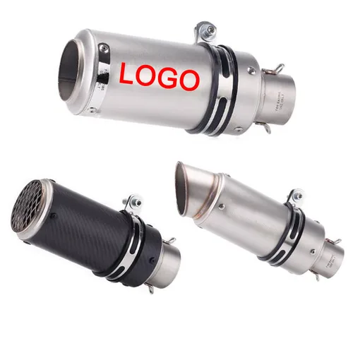 Silenciador sc de escape Universal para motocicleta, 51mm, 60mm, acero con proyecto DB Killer Z800 900 Z1000 CBR600 S1000RR MT07 MT09