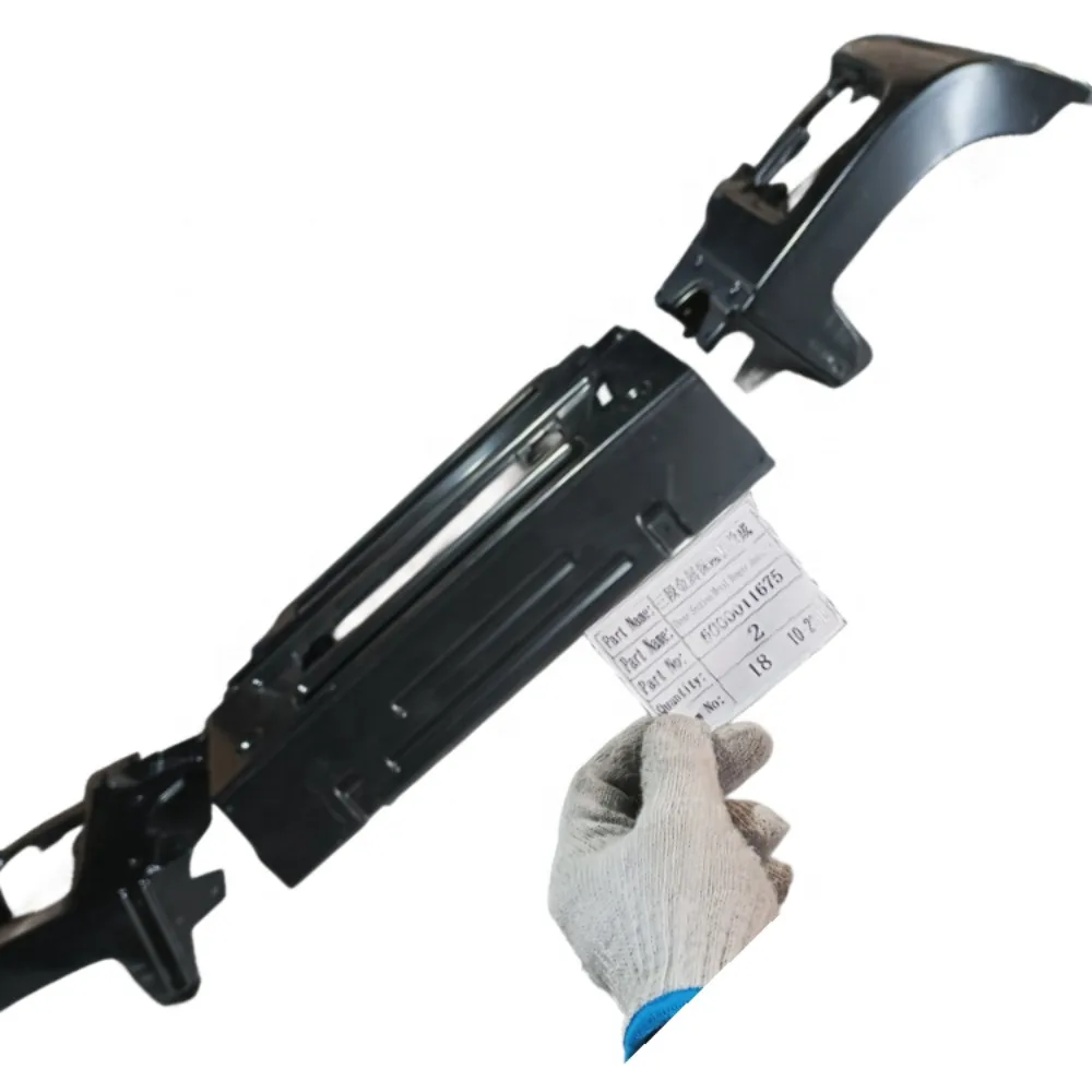 Heavy Duty Truck Parts Auto Parts Three-section Metal Bumper Assembly 6000011675