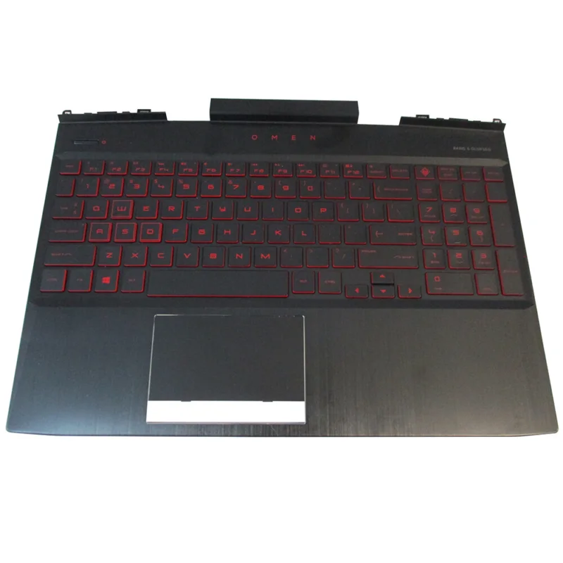 For HP Omen 15-DC 15T-DC TPN-Q211 Palmrest Upper Cover US Keyboard L24369-001