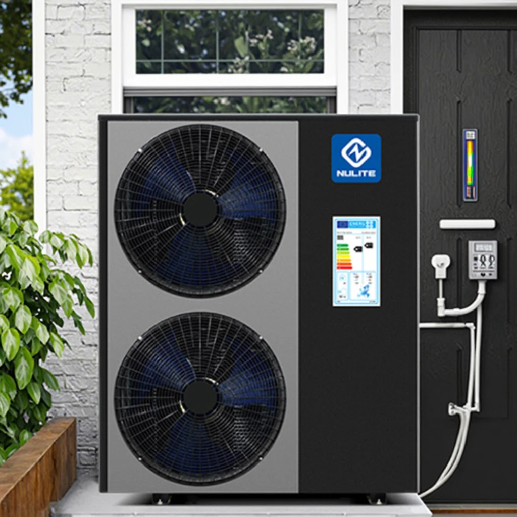 20kw 40kw China Best EVI Air/water Hvac Heat Pump High Cop Household Hot Water