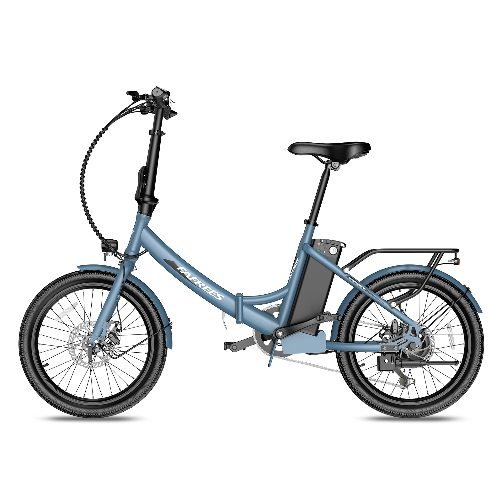 Fafrees F20 Light 20 inch opvouwbare elektrische fiets voor volwassenen, 36V 20Ah uitneembare batterij, 25 km/u & 75-100 km bereik