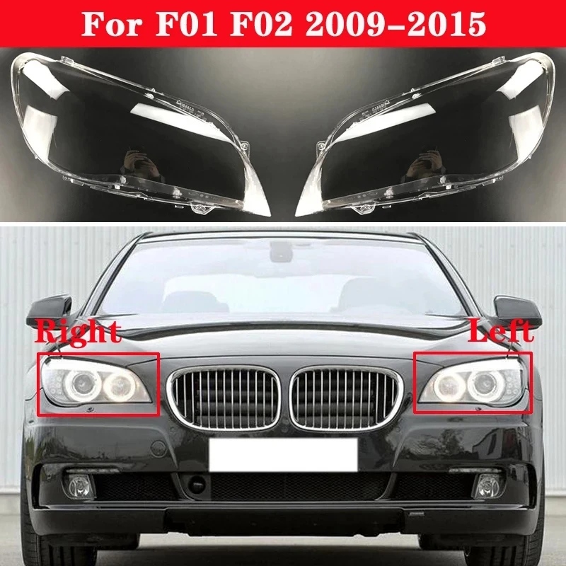 

Car Headlight Cover Headlight Transparent Light Cover Headlight Shell Lens Suitable For-BMW 7 Series F01 F02 2009-2015