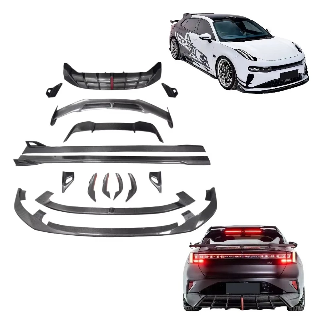 

High-Texture FORZEEKR 001 Sport Upgrade Style Carbon Fiber BODYKIT 2024