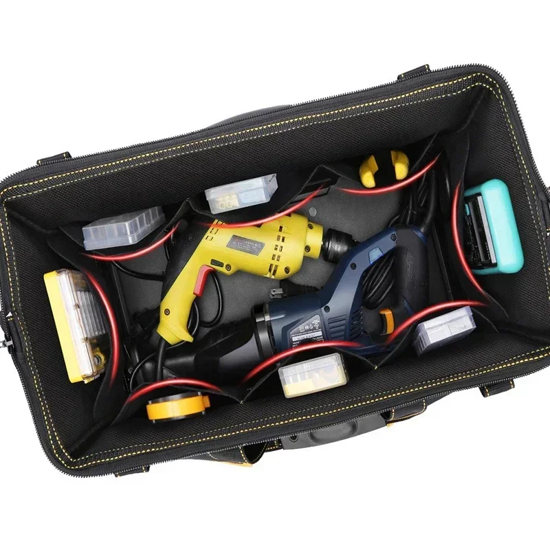 Large Tool Handbag Multifunctional Repair Accessories Organizer Bags Electrician Carpentry Professional Hardware Tools Storage