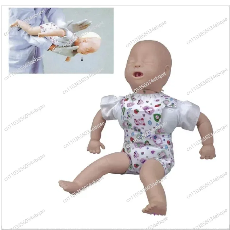 

Model of Training Dummy for Children / Babies CPR and Obstruction Baby First Aid Training Doll Obstruction of The Foreign Airway