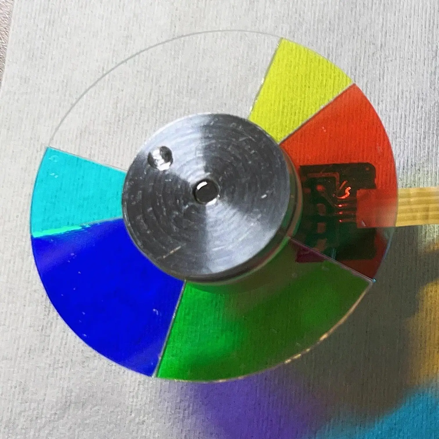 New Original for ViewSonic PT5629, PG800HD Color Wheel (color Wheel, Splitter Wheel)、