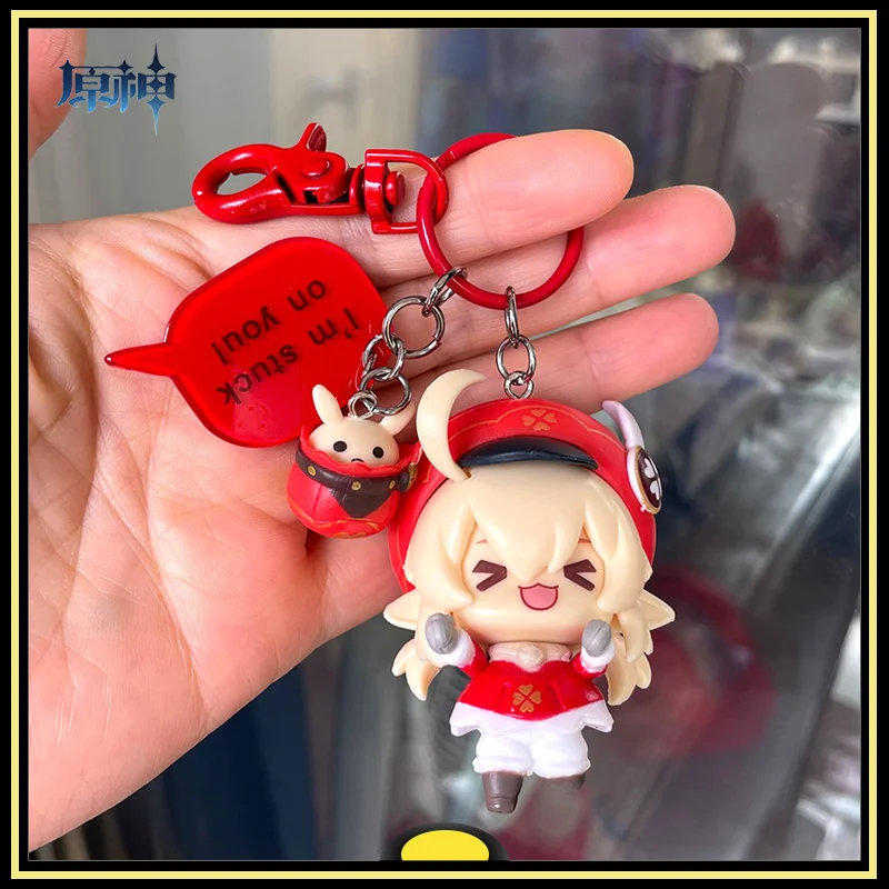 

Genshin Impact Peripherals Blessing Keychain Pendant Ornament Lumine Kunikuzushi Xiao Yae Miko Hu Tao Zhongli Brand New Genuine