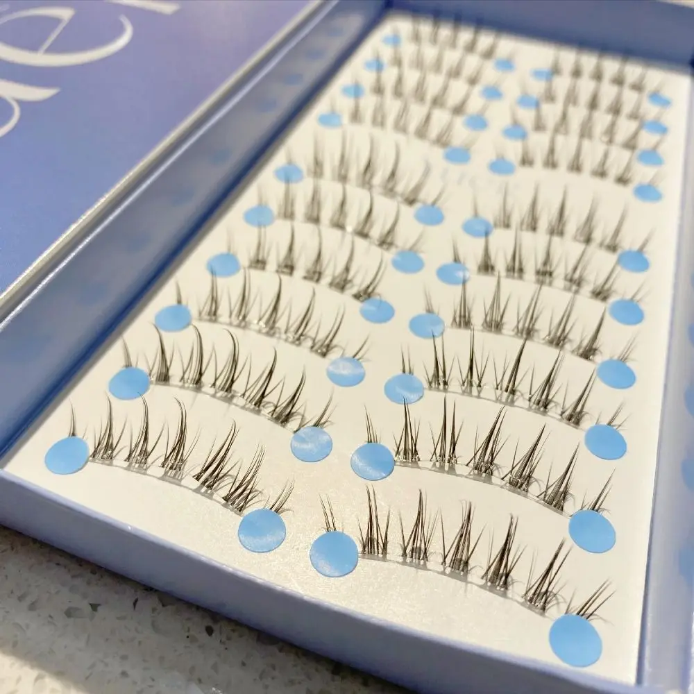 Nouvelles extensions de cils 3D en faux vison doux, effet naturel, longues et vaporeuses, outils de maquillage pour les yeux, sans cruauté, pour femme