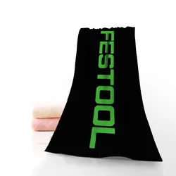 Festool Logo Towel Printed Cotton Face/Bath Towels Microfiber Fabric For Kids Men Women Shower Towels 70X140cm